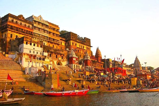 1-Day Trip to Varanasi from Delhi with Both side Commercial Flights - The Ganges boat ride and the ghats