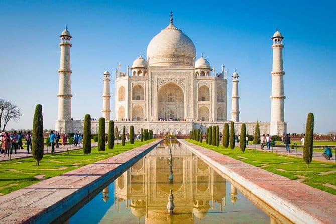 2 Days Overnight Taj Mahal & Agra Tour from Delhi - The Taj Mahal at sunrise, starting around 6:00 AM