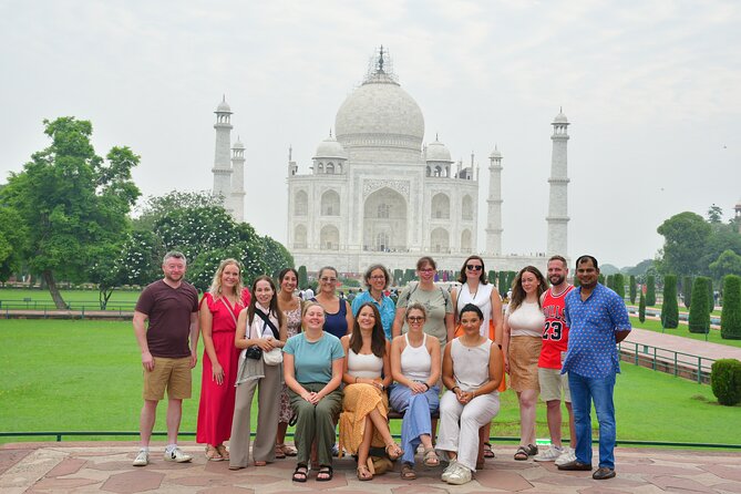 2 Days Overnight Taj Mahal and Agra Tour From Delhi - Agra Fort and the first view of the Taj Mahal