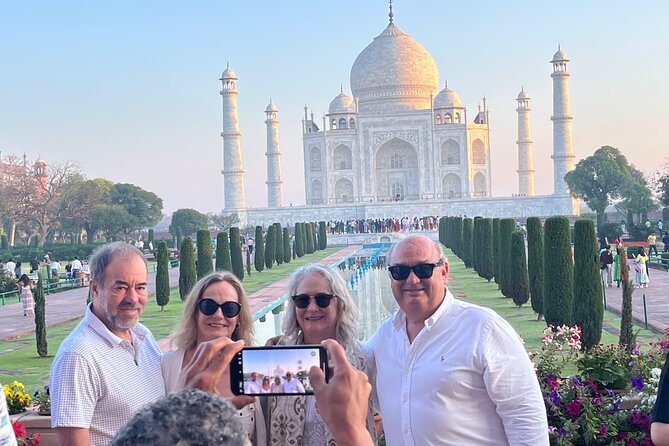 3 Day Luxury Golden Triangle Tour to Agra and Jaipur From Delhi - Day 2: Taj Mahal sunrise, Agra Fort, and Fatehpur Sikri