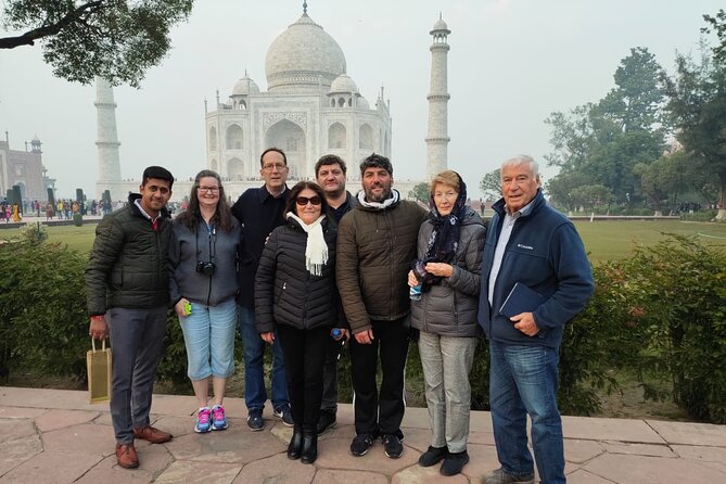 3-Days Luxury Golden Triangle Tour to Agra and Jaipur from Delhi - Day two: the Taj Mahal, Agra Fort, and Fatehpur Sikri