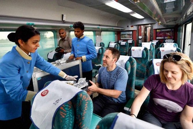 All Inclusive Luxury Taj Mahal Tour from Delhi by Express Train - Meeting your private team at Agra Cantt
