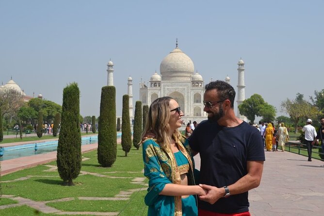All Inclusive Taj Mahal, Agra Fort & Baby Taj Day Tour By Car - Guide quality and language options