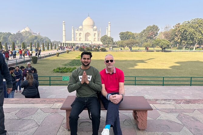 All Inclusive Taj Mahal & Agra Tour by Superfast Train From Delhi - The Taj Mahal: three hours with India’s best-known monument