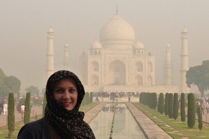 All Inclusive TajMahal Agra Fort Babytaj Day Tour by Car ex Delhi - The Taj Mahal, about two hours