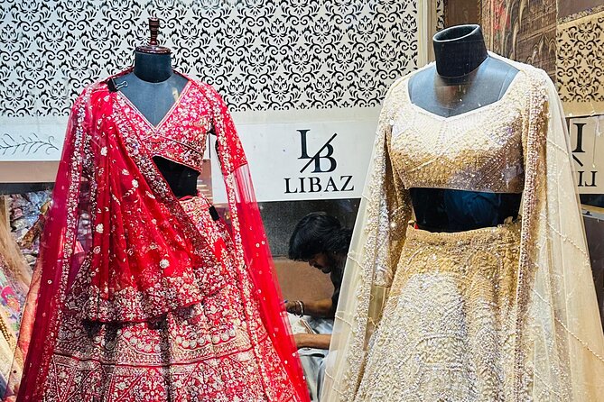 Customized Half Day and Full Day Delhi Shopping, Street Food Tour - Shahpur Jat: fashion beside the remains of Siri