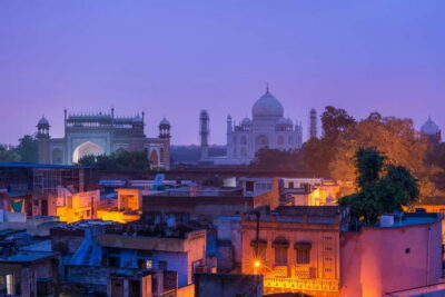 Evening tour of Agra city with Sunset Taj Mahal & Agra Fort