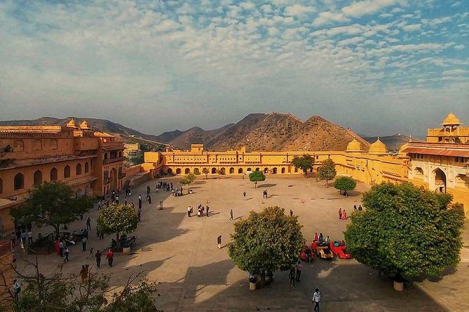 Five Days Golden Triangle Tour with Ranthambore Delhi Agra Jaipur - Day 4: Amber Fort, royal Jaipur, and the Palace of Winds