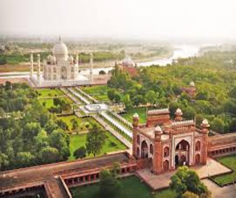 From Delhi: Private 2-Day Golden Triangle Agra & Jaipur Tour - Agra Fort, a walled Mughal city