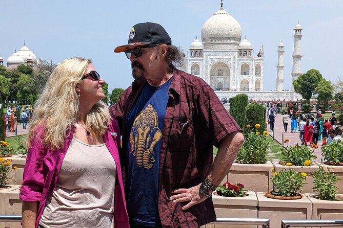 From Delhi: Private One Day Taj Mahal and Agra Tour by Car - Agra Fort after the white marble
