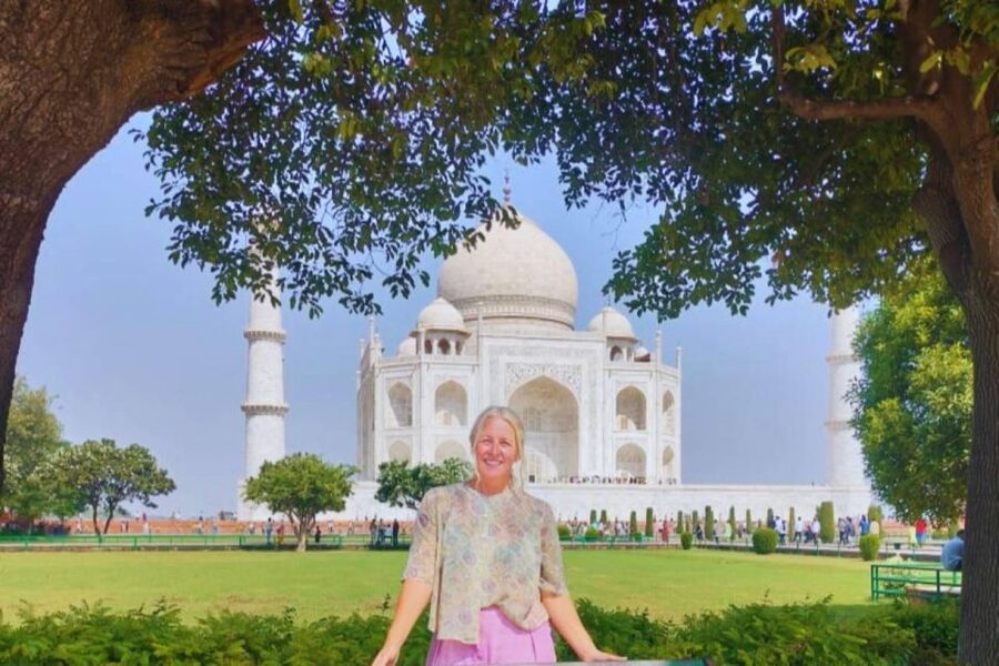 From Delhi: Same Day Taj Mahal, Agra Day Tour By Car - Agra Fort after the marble monument