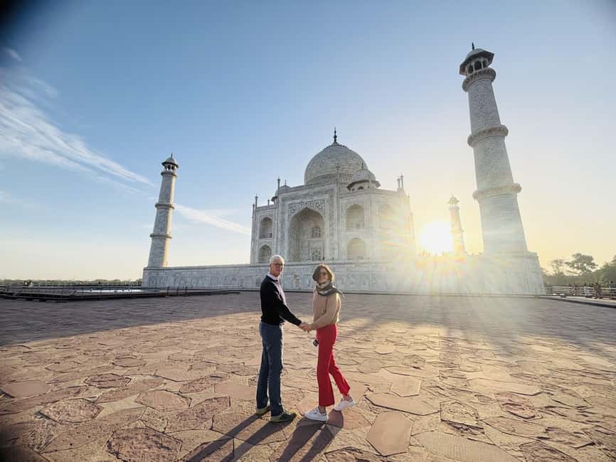 From Delhi: Sunrise Taj Mahal & Agra Tour with 5-Star Meal - Leaving Delhi before dawn for the Taj Mahal