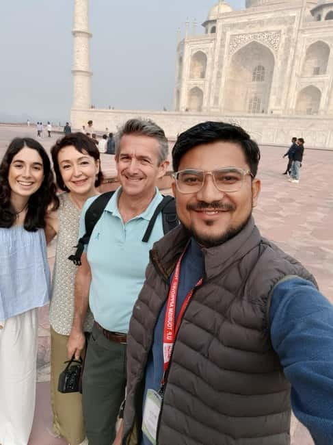 From Delhi: Sunrise Taj Mahal and Agra City Day Tour By Car - The Taj Mahal in morning light