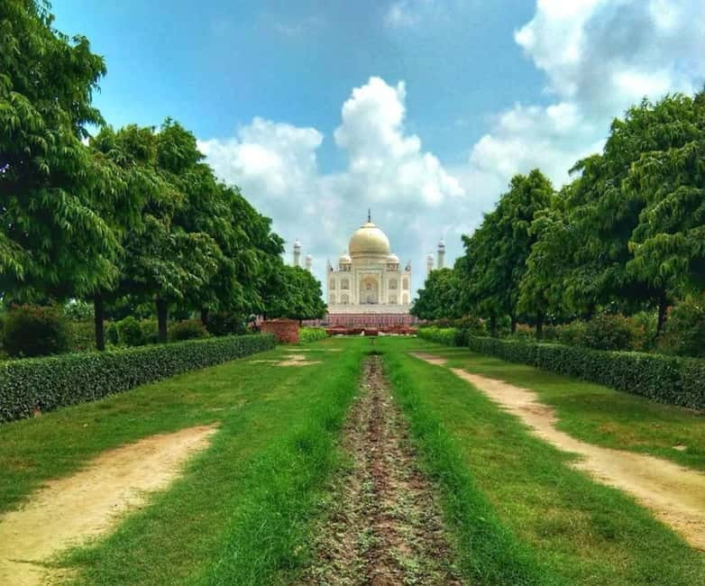 From Delhi: Taj Mahal & Agra City Private Tour By Suv Car - Agra Fort, the red sandstone counterpoint
