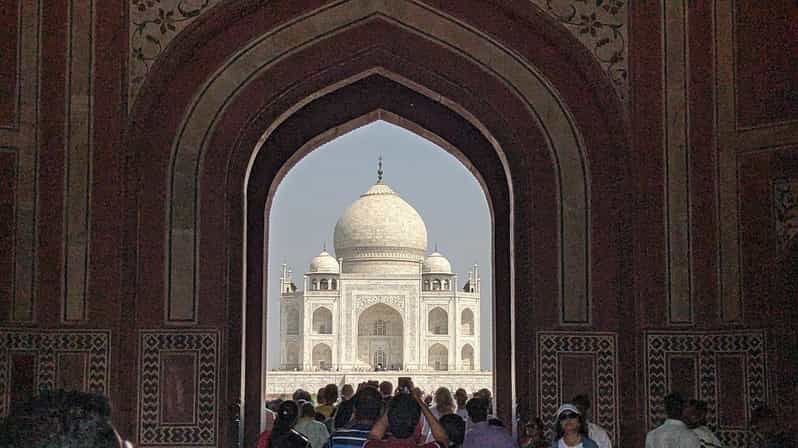 From Delhi: Taj Mahal & Agra Day Trip with Jaipur Drop - Optional Taj views and local Agra time