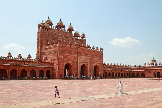From Delhi-Taj Mahal & Agra Fort Private Tour with Fatehpur Sikri - Seeing the Taj Mahal at the heart of the day