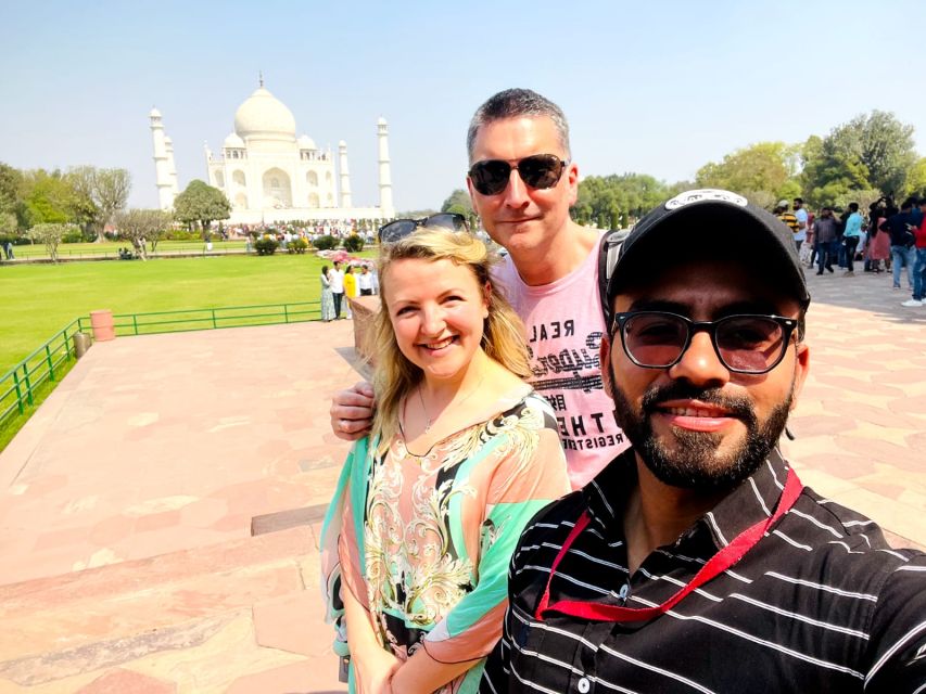 From Delhi: Taj Mahal and Agra Day Tour by Super-fast Train - Meeting your Agra guide at 9:50 AM
