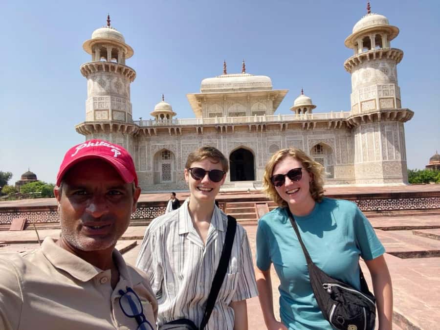 From Delhi: Taj Mahal and Baby Taj Skip-the-Line Tour by Car - The three-hour ride to Agra