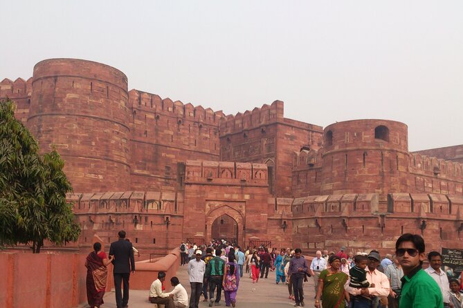 From Delhi: Taj Mahal Sunrise and Agra Fort Private Tour - Entering the Taj Mahal before the crowds