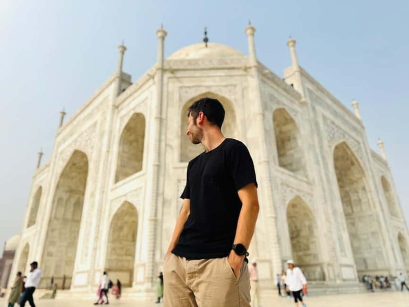 From Delhi: Taj Mahal Sunrise, Baby Taj & Agra Fort Day Tour - Baby Taj and its fine marble work