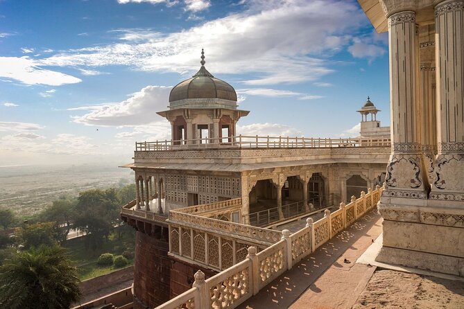 Golden Triangle India: 5-Day Delhi, Agra, Jaipur & Pushkar Tour - Agra Fort shows the power behind the palace