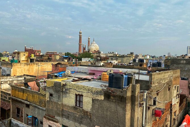 Half-Day Premium Classic Old Delhi Cycling Tour - Unity in Diversity - Jama Masjid gives the ride a grand focal point