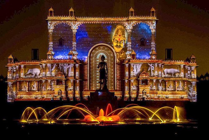 New Delhi: Akshardham Evening Tour with Light & Water Show - The light and water show gives the evening its finale