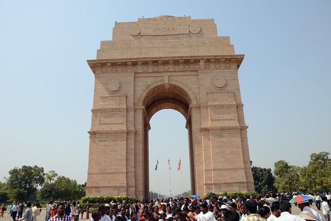 New Delhi and Old Delhi Private Tour 4-8 Hours - Customizable - India Gate gives you New Delhi’s public face