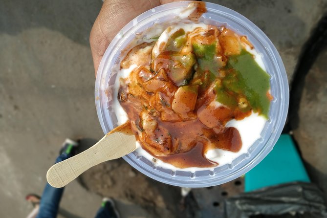 Old and New Delhi Street Food Sampling - Malka Ganj and Kamla Nagar: food before the old city