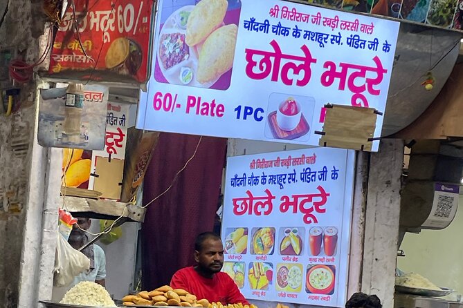 Old Delhi 15+ Food Tasting Walking Experience - Chole bhature, paratha, and the heavier plates