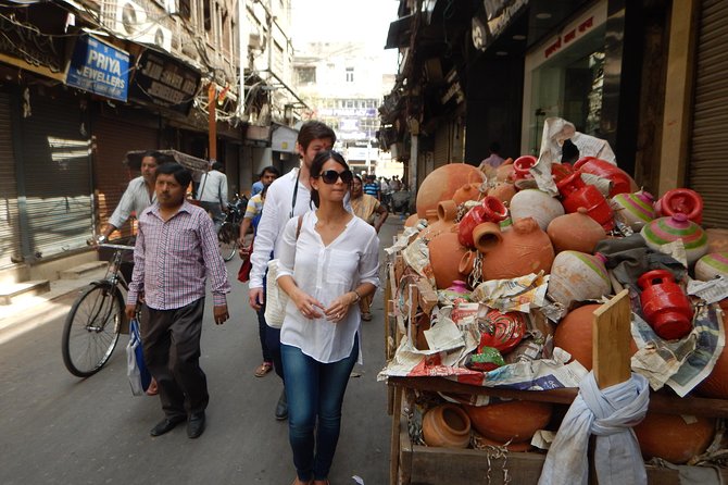 Old Delhi Food, Heritage&Cultural Walk with Rickshaw ride to Masterji Kee Haveli - Khari Baoli and the scent of the spice trade