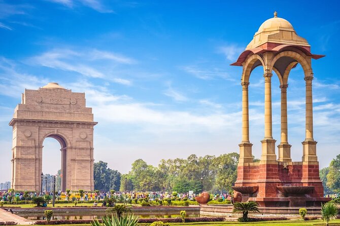 Old Delhi Heritage Walk and Half Day New Delhi Sightseeing - Chandni Chowk by cycle rickshaw