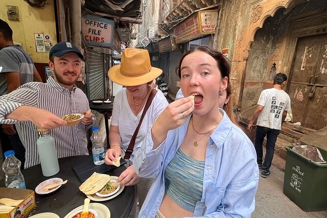 Old Delhi Morning - Fun, Food & Faith all inclusive private tour - Eating through Old Delhi’s narrow lanes