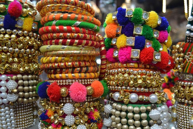 Old Delhi & Spice Market Tour - Chandni Chowk, rickshaw traffic, and Red Fort