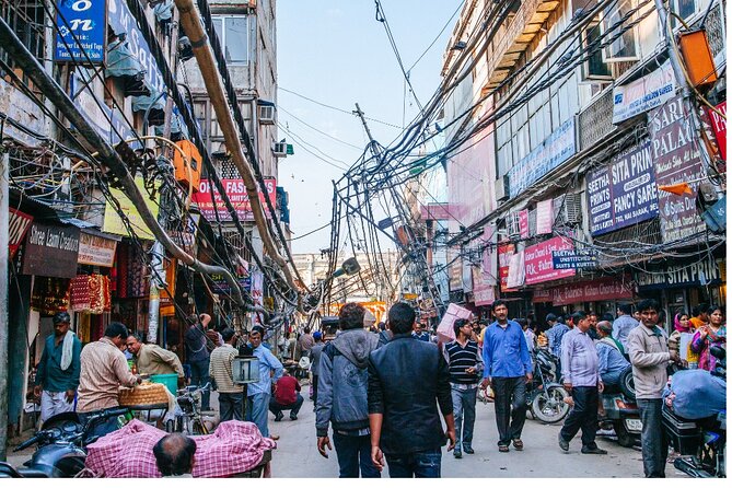 Old Delhi Tour with Tuk-Tuk/Rickshaw Ride - Chandni Chowk, where the old city gets loud