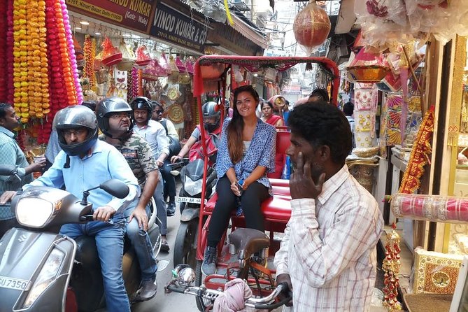 Old Delhi Tour with Tuk-Tuk/Rickshaw Ride - Jama Masjid and the view over Old Delhi