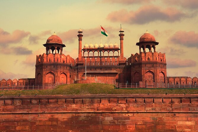 One Day New Delhi Custom Guided Sightseeing Trip by Cab - Red Fort: Old Delhi in one focused hour