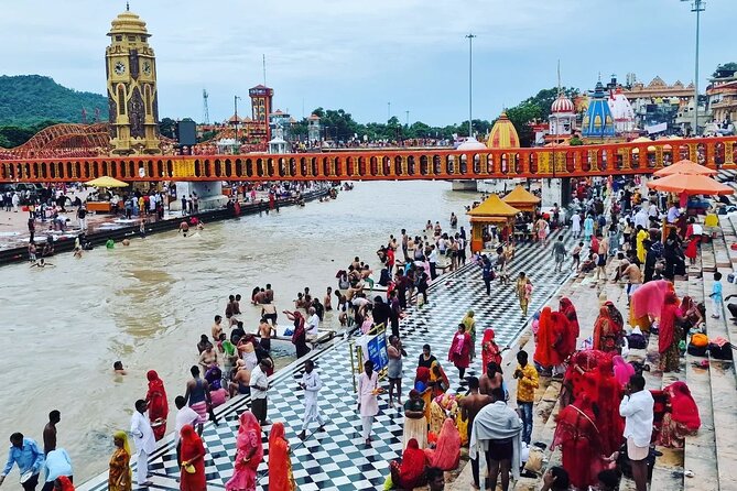Private Day Trip to Haridwar and Rishikesh from Delhi - Rishikesh bridges, river views, and sacred places