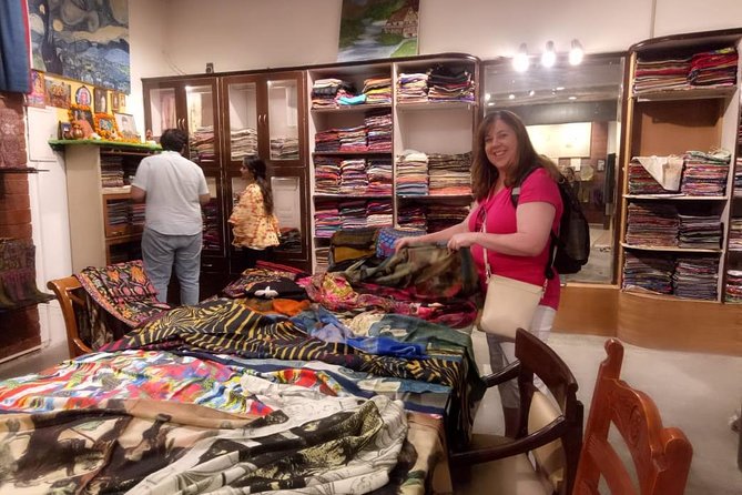Private Delhi Shopping Tour with Female Expert - INA Market: fabric and quick custom stitching