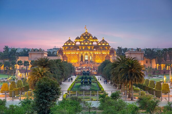 Private Evening Tour of Akshardham Temple with Musical Fountain Show - Why Akshardham works especially well in the evening