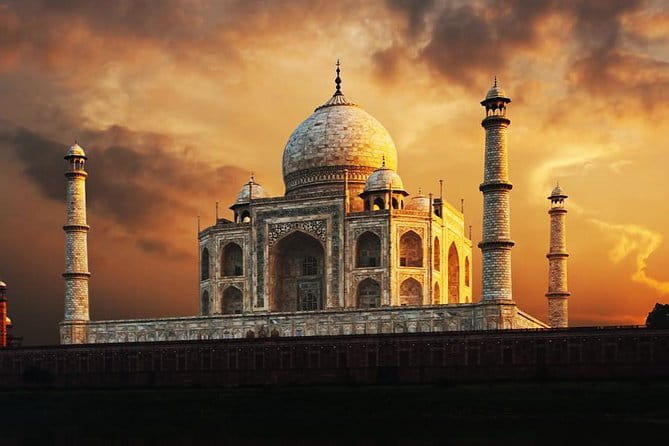 Private Full Day Tour of Taj Mahal Agra Fort & Baby Taj from Agra - Mehtab Bagh and the view across the Yamuna