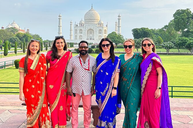 Private Sunrise Taj Mahal & Agra Tour from Delhi by Luxury Car - Guide care and the human side of the visit