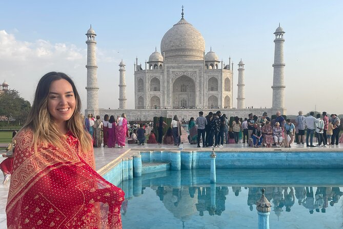 Private Taj Mahal & Agra Day Tour from Delhi by Express Train - The Taj Mahal from 10 AM to early afternoon