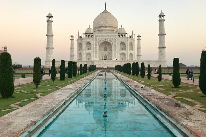 Private Taj Mahal & Agra Fort Tour, Dine with a View - Walking through Agra Fort