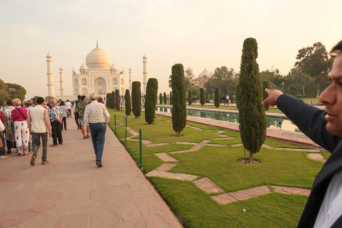 Private Taj Mahal at Sunrise and Agra Day Tour from Delhi - Entering the Taj Mahal at first light