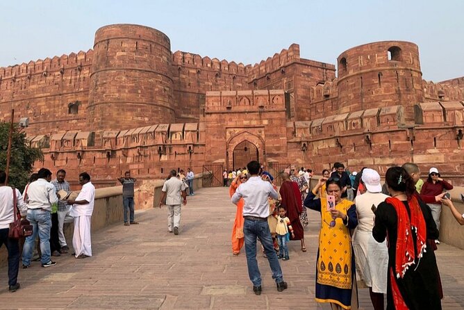 Private Taj Mahal Tour by Gatimaan Express Train - Agra Fort reveals a different side of Mughal Agra