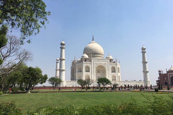 Private Tour : Tajmahal and Agra Fort Day Trip From New Delhi - Agra Fort and its Taj Mahal view