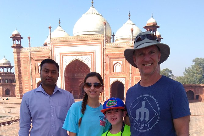 Same Day Luxury Taj Mahal, Fort & Baby Taj Tour from Delhi by Car - Entering the Taj Mahal with tickets arranged