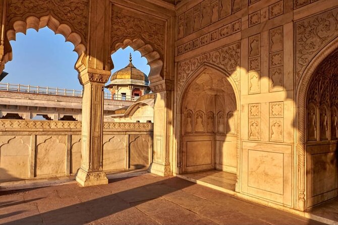 Taj Mahal, Agra Fort & Baby Taj Private Day Trip from Delhi - Agra Fort: Mughal power in red sandstone