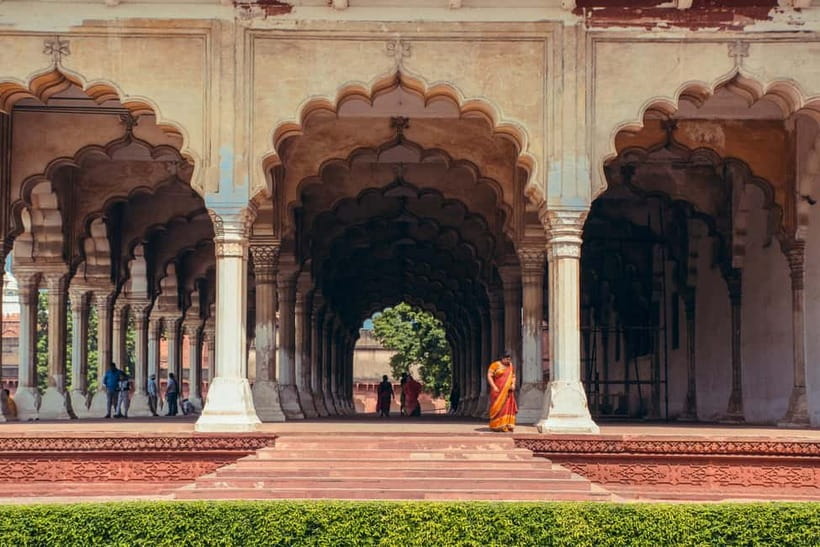 Taj Mahal, Agra Fort Day Tour with Transfers - Mehtab Bagh and the Taj from the opposite bank